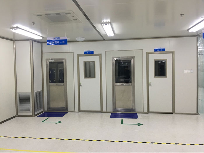 升越達光電萬級模切凈化車間設(shè)計與裝修